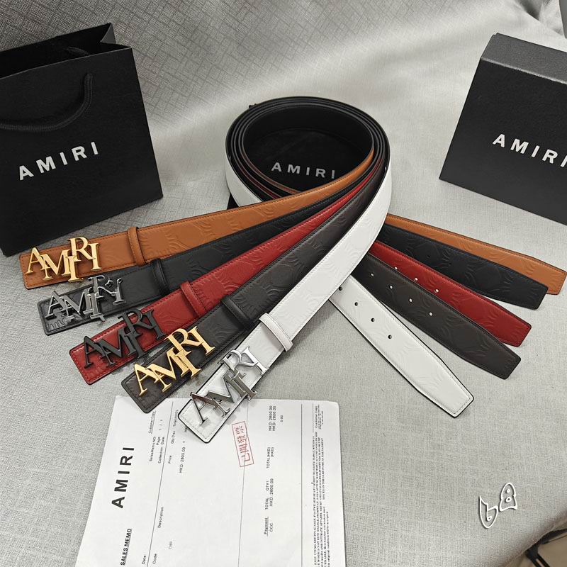 Amiri belt 38mmX90-125cm lb03